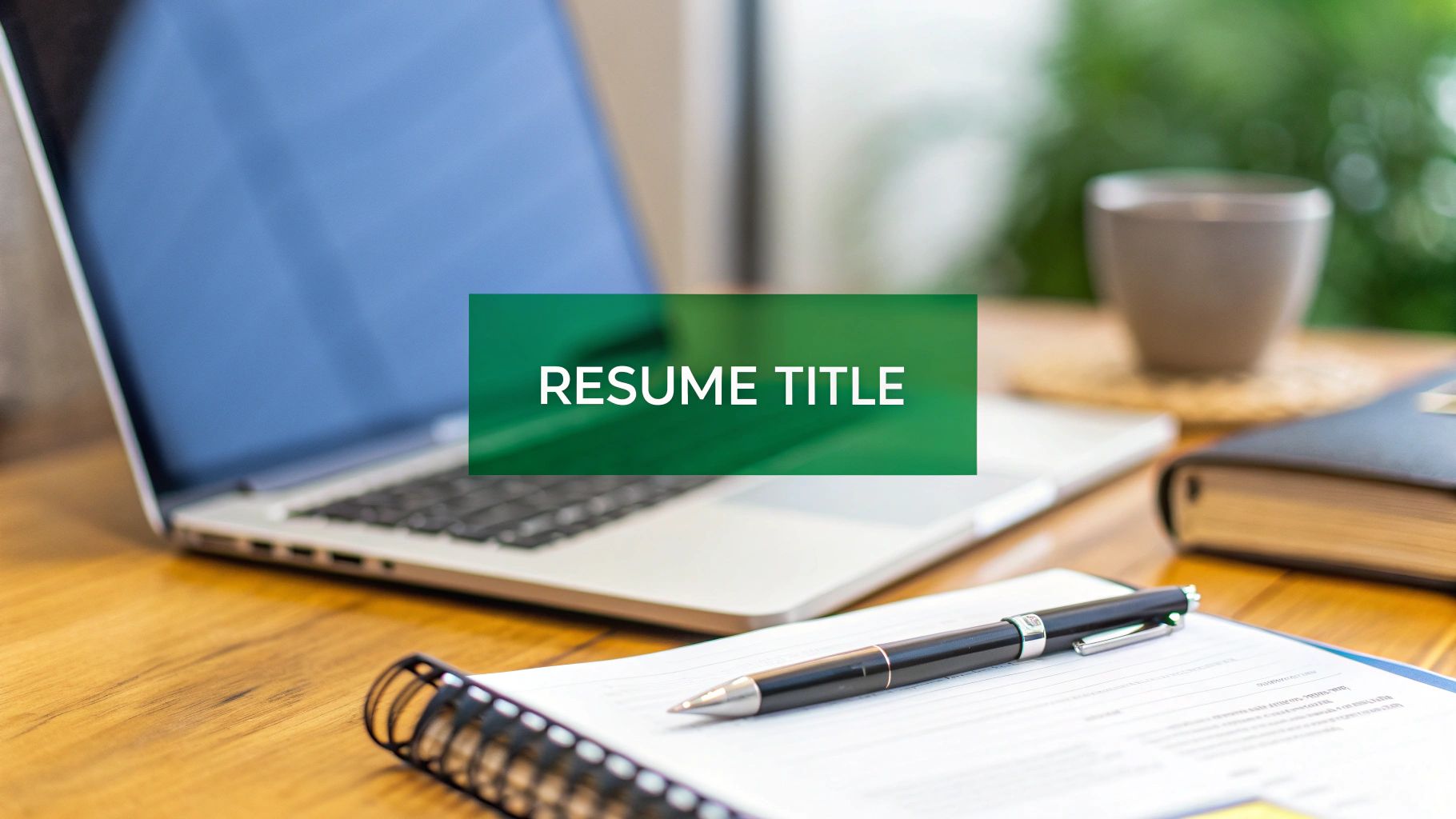 Master Your Job Resume Title
