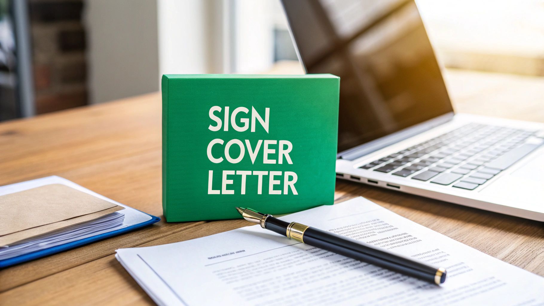 How to Sign a Cover Letter: Digital and Print Application Guide